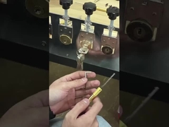 6pcs Locksmithing Tools Compact Padlock Picking Tools With Padlock