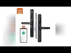 Waterproof Keyless Entry Lock Aluminum Door Lock With APP Fingerprint Key